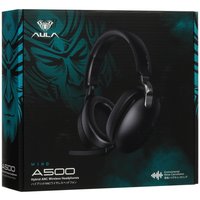 Беспроводные/проводные наушники AULA A500  черный 2025