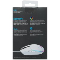 Мышь проводная Logitech G102 LIGHTSYNC [910-005809] белый