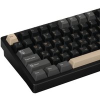 Клавиатура  проводная + беспроводная WOBKEY Rainy75 Pro цвет черный