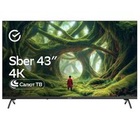 43" (109 sm) Televizor Sber SDX-43U5500DBA qora