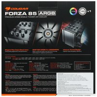 Кулер для процессора Cougar Forza 85 ARGB [CGR-FZA85-ARGB] черный