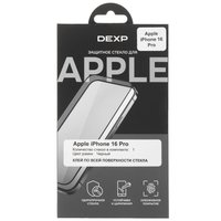Защитное стекло DEXP для экрана Apple iPhone 16 Pro