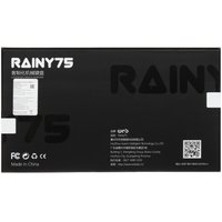 Клавиатура  проводная + беспроводная WOBKEY Rainy75 цвет голубой