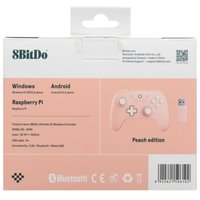 Геймпад беспроводной/проводной 8BitDo Ultimate 2C розовый