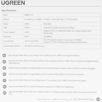 Док-станция Ugreen CM512