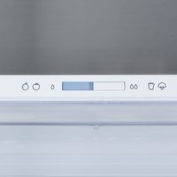 Холодильник с морозильником   Samsung RB37A5211B1/WT серый