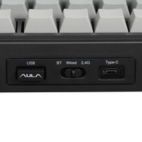 Клавиатура  проводная + беспроводная AULA F75 MAX цвет черный