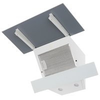 Exhaust hood inclined Darina SLIDE GD602W white/white