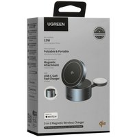 Беспроводное зарядное устройство UGREEN W712 черный