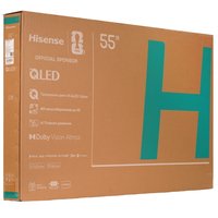 55" (139 см) Телевизор Hisense 55E7S черный