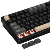 Клавиатура  проводная + беспроводная WOBKEY Rainy75 Pro цвет черный