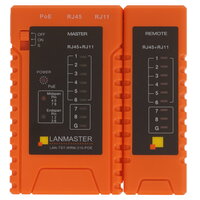 Кабельный тестер Lanmaster LAN-TST-WRM-310-POE