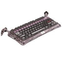 Клавиатура  проводная GravaStar Mercury V75 Pro цвет фиолетовый