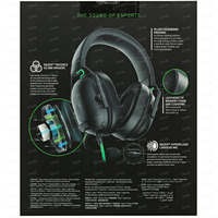 Проводные наушники Razer BlackShark V2 X  черный 2022