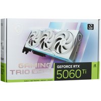 Видеокарта MSI GeForce RTX 5060 Ti GAMING TRIO WHITE [G506T-16GTW]