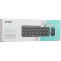 Клавиатура+мышь беспроводная   A4Tech Fstyler FG3300 Air 2 серый