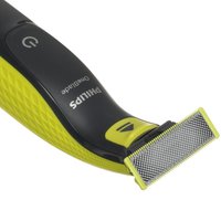 Триммер Philips OneBlade QP2724/10 черный/зеленый