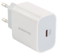 Сетевое зарядное устройство Borofone BA38A Speedy белый