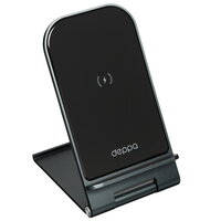 Беспроводное зарядное устройство DEPPA Wireless Charger Slim серый