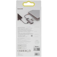 USB-разветвитель Baseus Metal Gleam Series