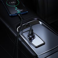 Автомобильное ЗУ Hoco Z62 черный