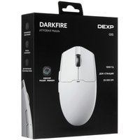 Мышь беспроводная/проводная DEXP GS Darkfire  белый