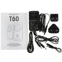 Колонки Creative T60 черный