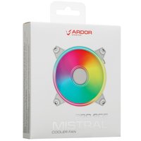Fan ARDOR GAMING Mistral PRO 6CF ARGB  white