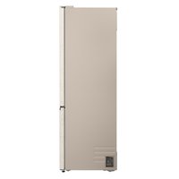 Холодильник с морозильником   LG GC-B640FEKM бежевый