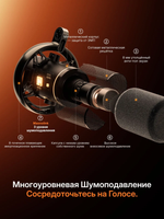 Микрофонный комплект MAONO PD200WT черный