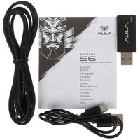 Wireless/wired headphones AULA S6 black 2024