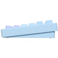 Клавиатура  проводная + беспроводная WOBKEY Rainy75 цвет голубой