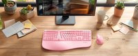 Keyboard and mouse Wireless   Meetion DirectorC2 pink