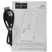 Портативный аккумулятор Hoco J118 черный