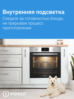 Electric Oven Indesit IFE 3644 J IX silver