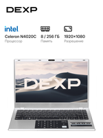 14.1" Ноутбук DEXP Aquilon серебристый