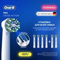 Almashtiriladigan uchliklar toʻplami Braun Oral-B EB50RX-6 Pro CrossAction