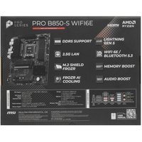 Материнская плата MSI PRO B850-S WIFI6E