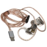 Проводные наушники FiiO JD10 Type C  черный 2025