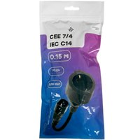 Переходник питания DEXP IEC C14 - CEE 7/4