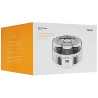 Йогуртница DEXP YM-100 серебристый