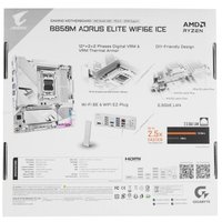 Материнская плата GIGABYTE B850M AORUS ELITE WIFI6E ICE