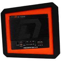 Автосабвуфер активный DL Audio Piranha 10A V.3 Black