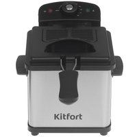 Фритюрница Kitfort КТ-6540 серый