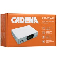 Приставка для цифрового ТВ Cadena CDT-2214SB белый