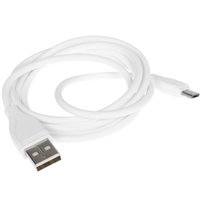 Кабель FinePower micro USB-B - USB Type-A белый 1 м