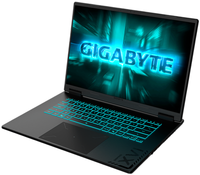 16" Ноутбук Gigabyte Gaming A16 GA65H черный