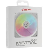 Вентилятор ARDOR GAMING Mistral CL12  белый