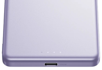 Портативный аккумулятор Xiaomi Super Slim Magnetic Power Bank 5000 фиолетовый