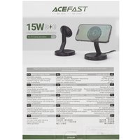Беспроводное зарядное устройство Acefast E26 черный